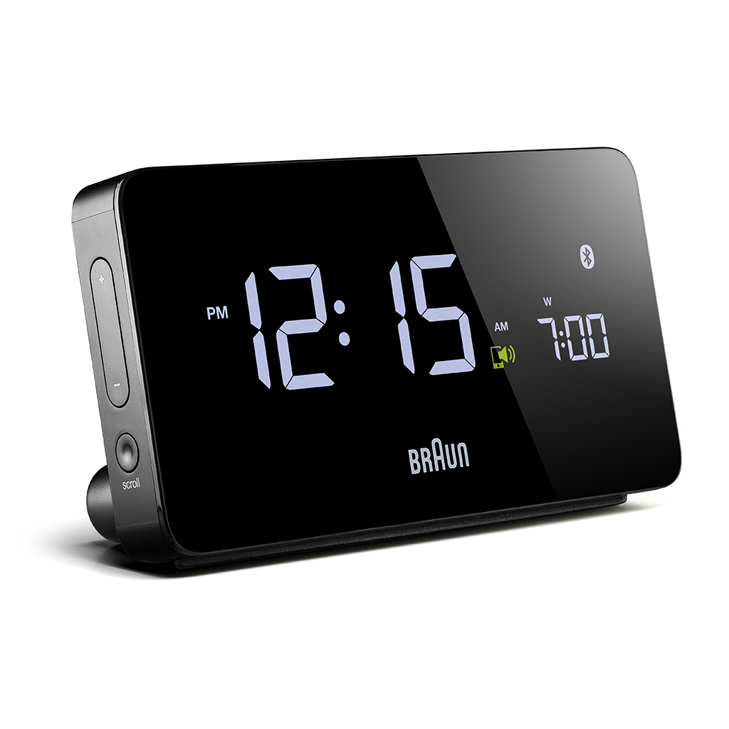 Braun BC20 Digital Rectangular Alarm Clock | AMEICO - Official US Braun BC20 Digital Rectangular Alarm Clock | AMEICO - Official US