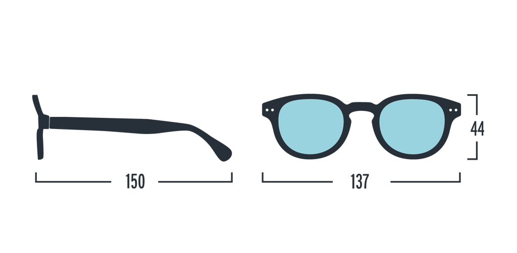IZIPIZI, Screen Readers C Tortoise, Strength, 2, Screen Glasses,
