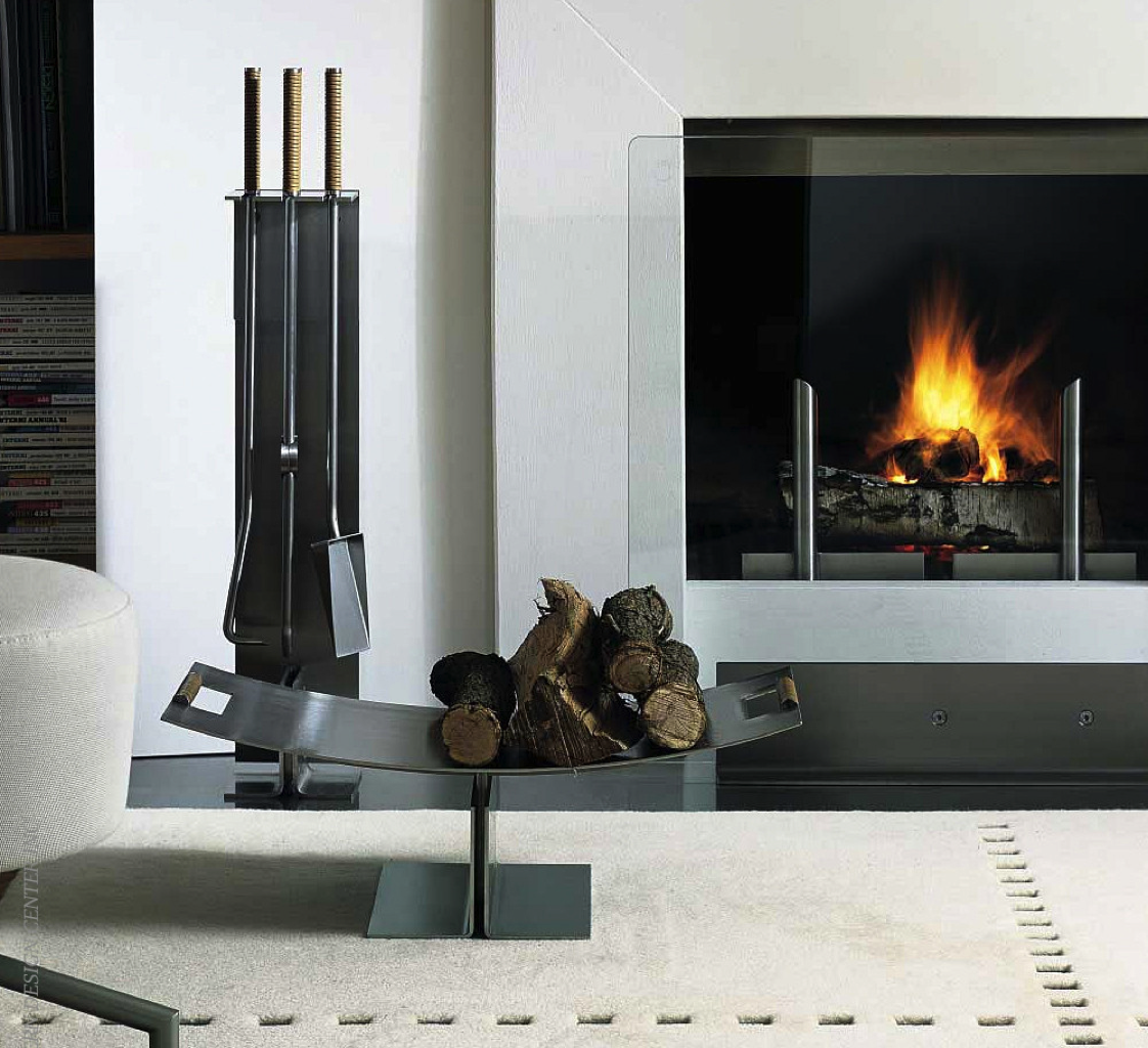 Conmoto, Peter Maly Fireside Tools with Floor Stand, Fireplace,
