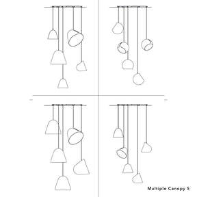 NYTA, Multiple Canopy, Pendant,