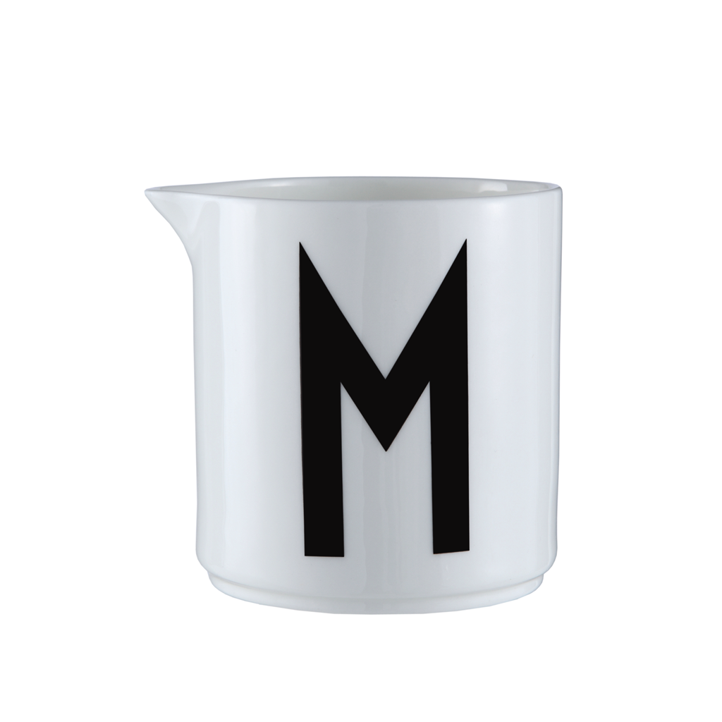 Design Letters, Design Letters Milk Jug Letter M, Servingware,