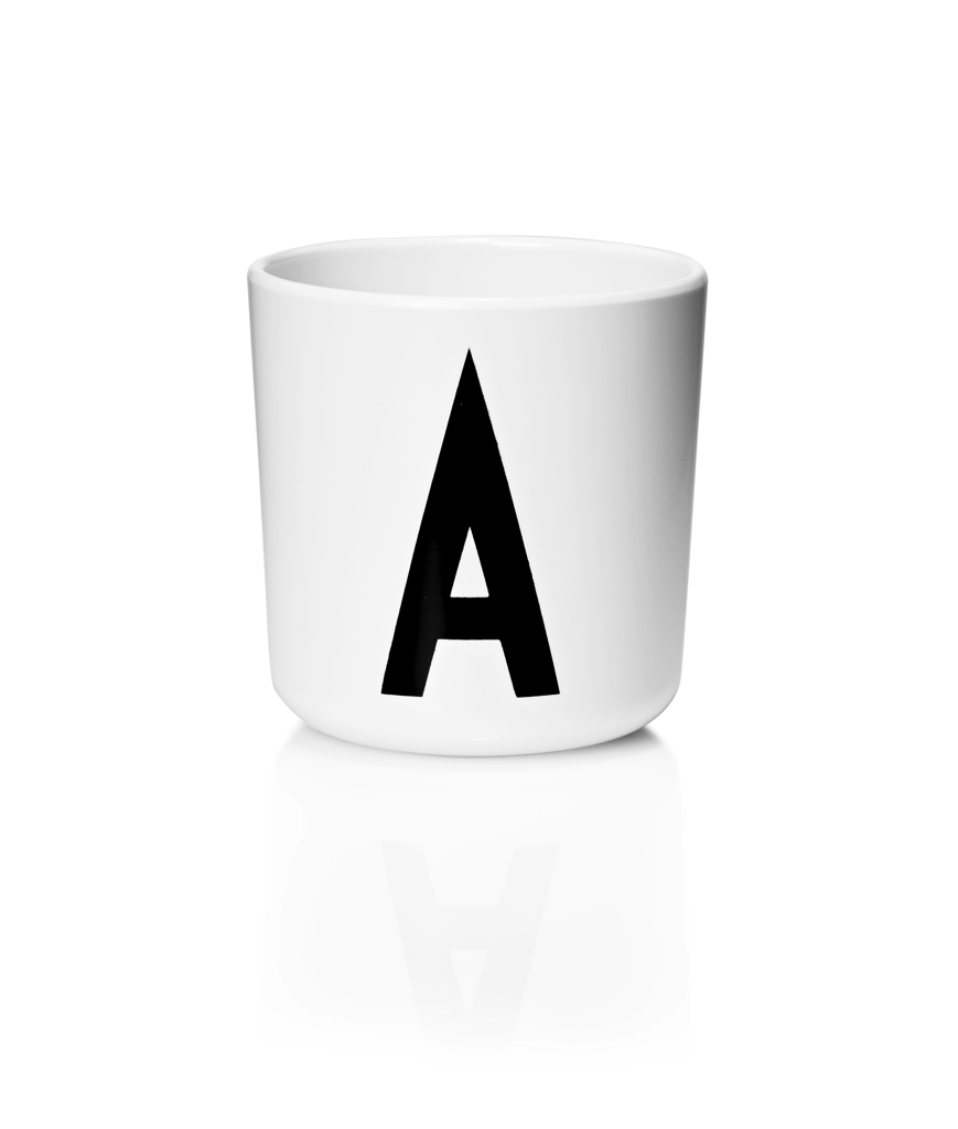 Design Letters, Design Letters Kid’s Melamine Cups, W, Cups & Glasses,