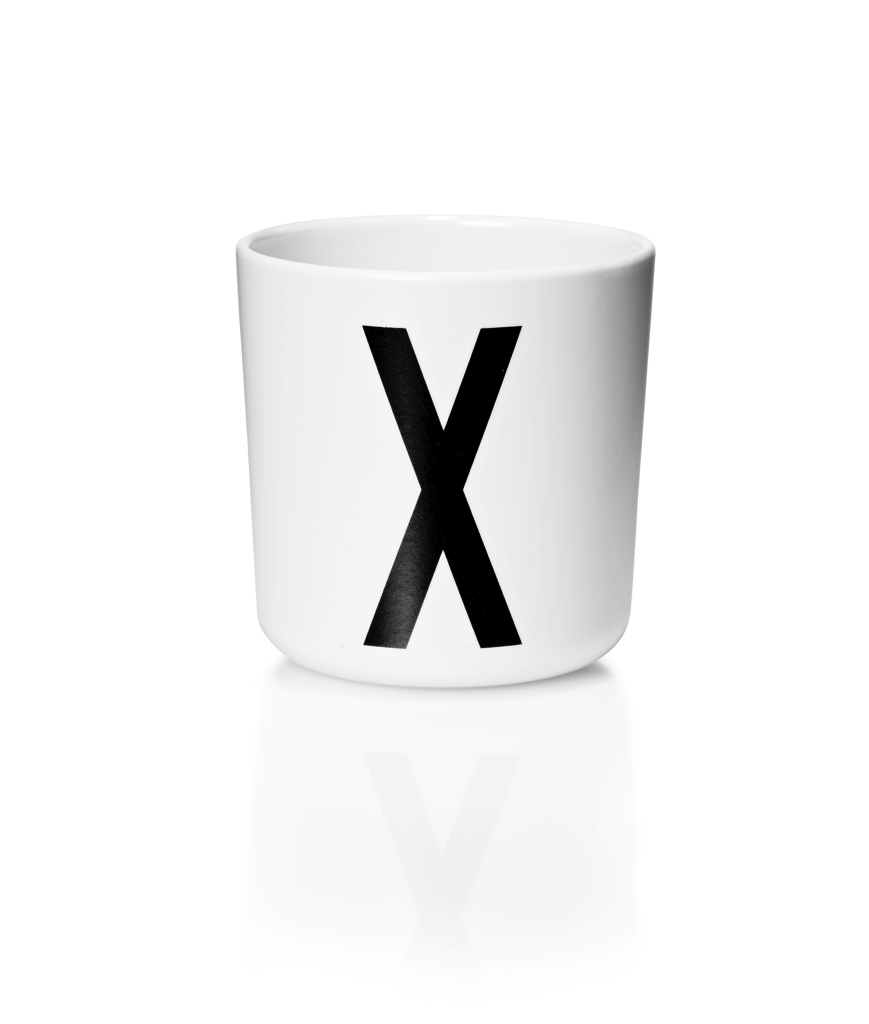 Design Letters, Design Letters Kid’s Melamine Cups, U, Cups & Glasses,