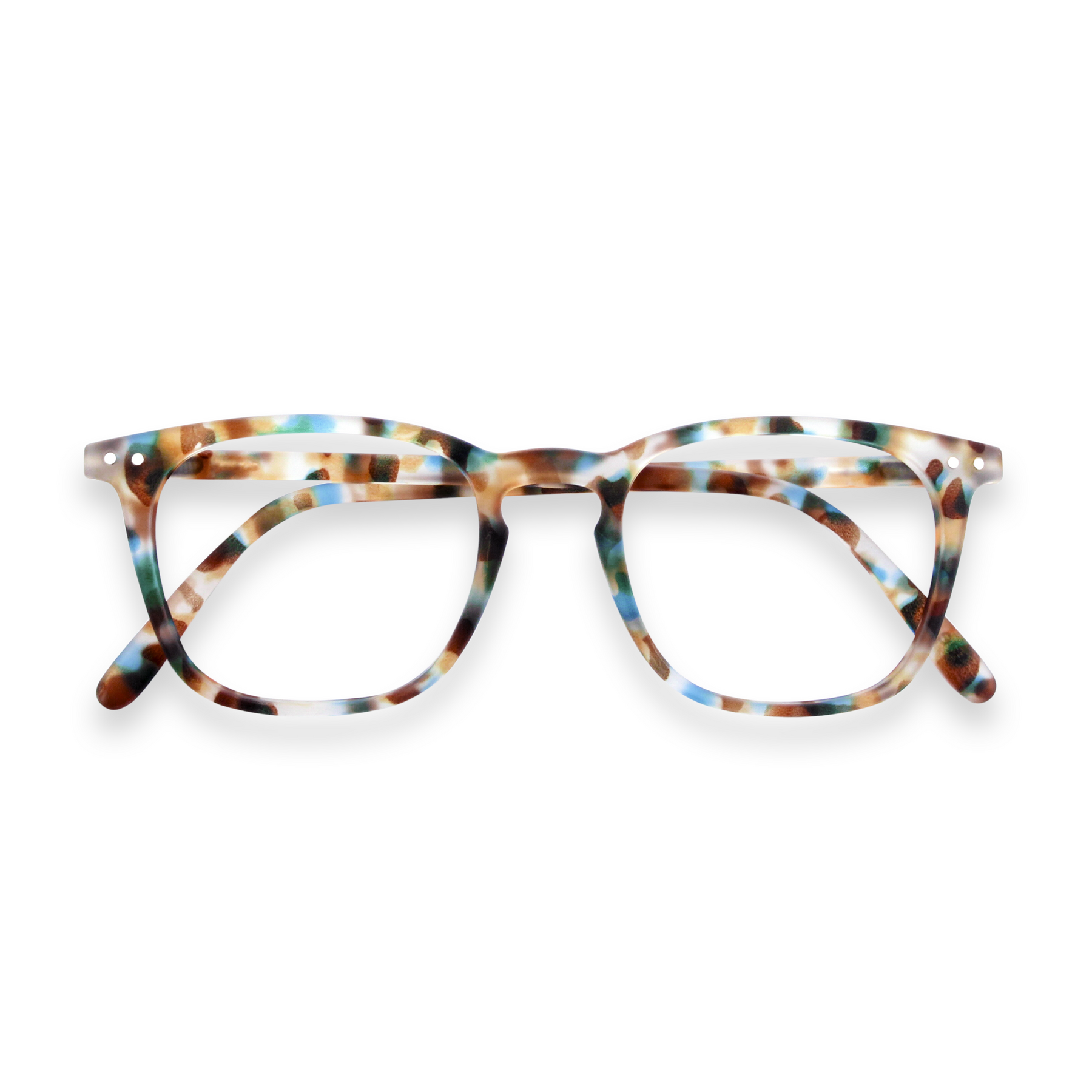 IZIPIZI, Reading Glasses E Blue Tortoise, Strength, 1, Reading Glasses,