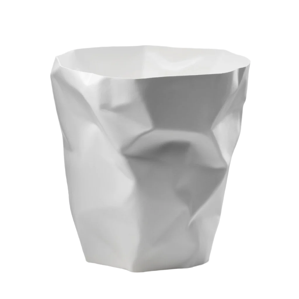 Essey, Bin Bin Wastebasket, Black, Wastebasket, John Brauer,