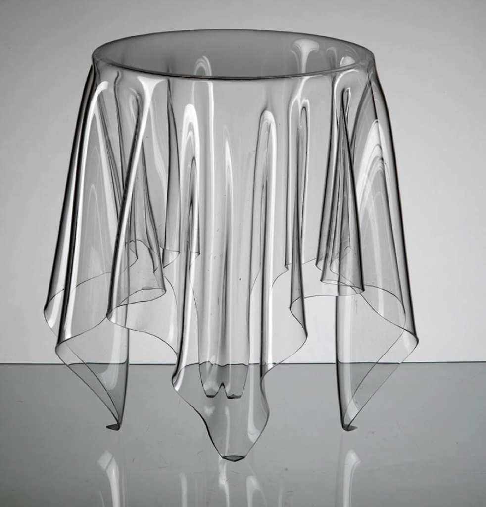 Essey, Grand Illusion Table Clear Large, Furniture,