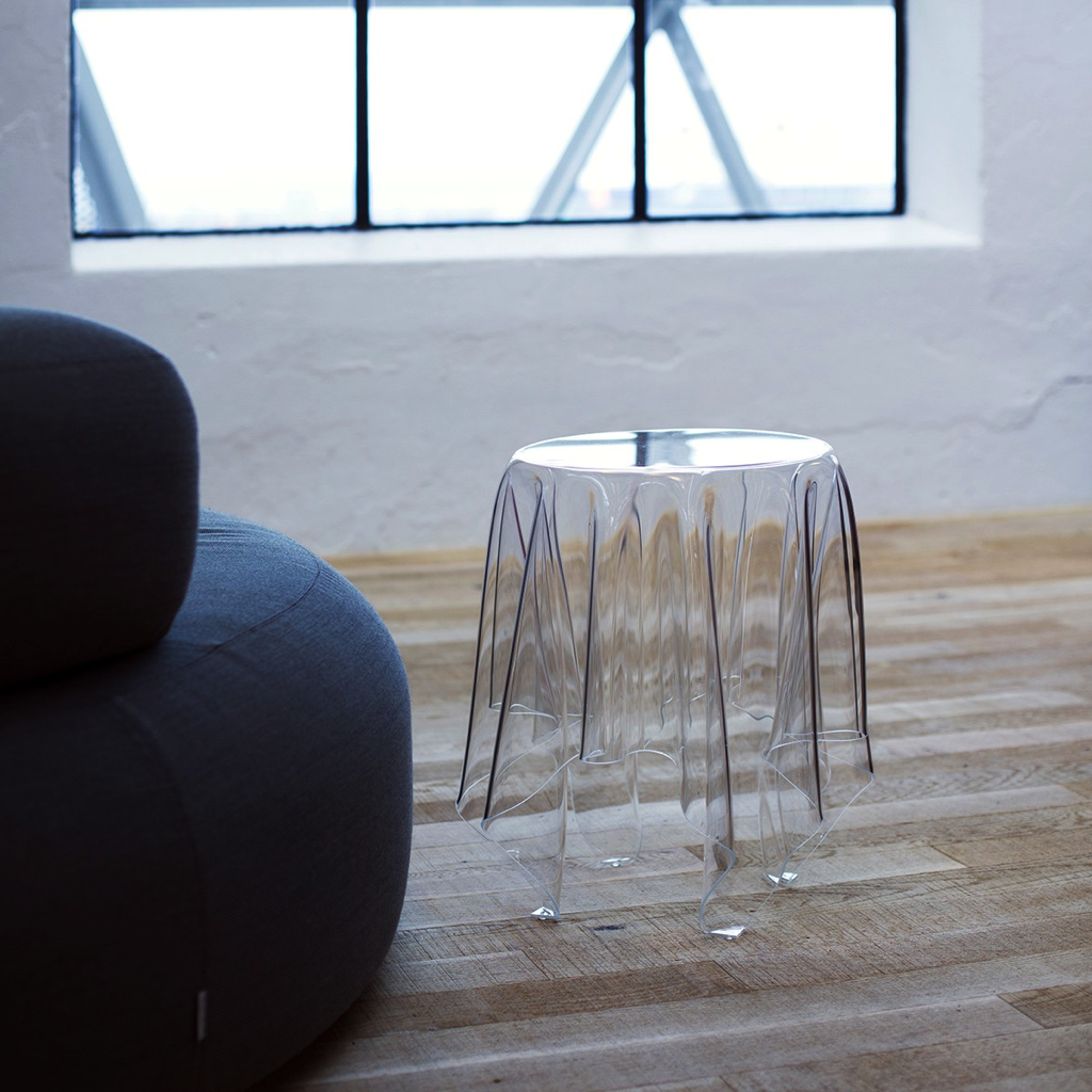 Essey, Illusion Table Clear Small, Furniture,