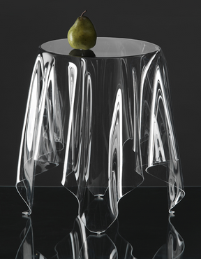Essey, Grand Illusion Table Clear Large, Furniture,