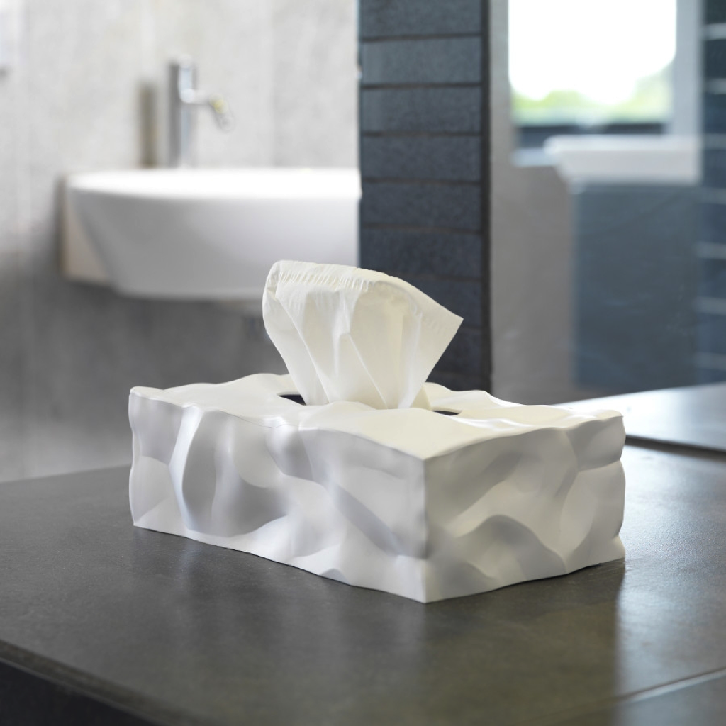 Essey, Rectangular Tissue Holder, Black, Tissue Holder, John Brauer,