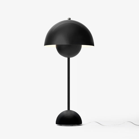 &Tradition, Flowerpot Table Lamp VP3, Dark Plum, Table / Task,  Verner Panton