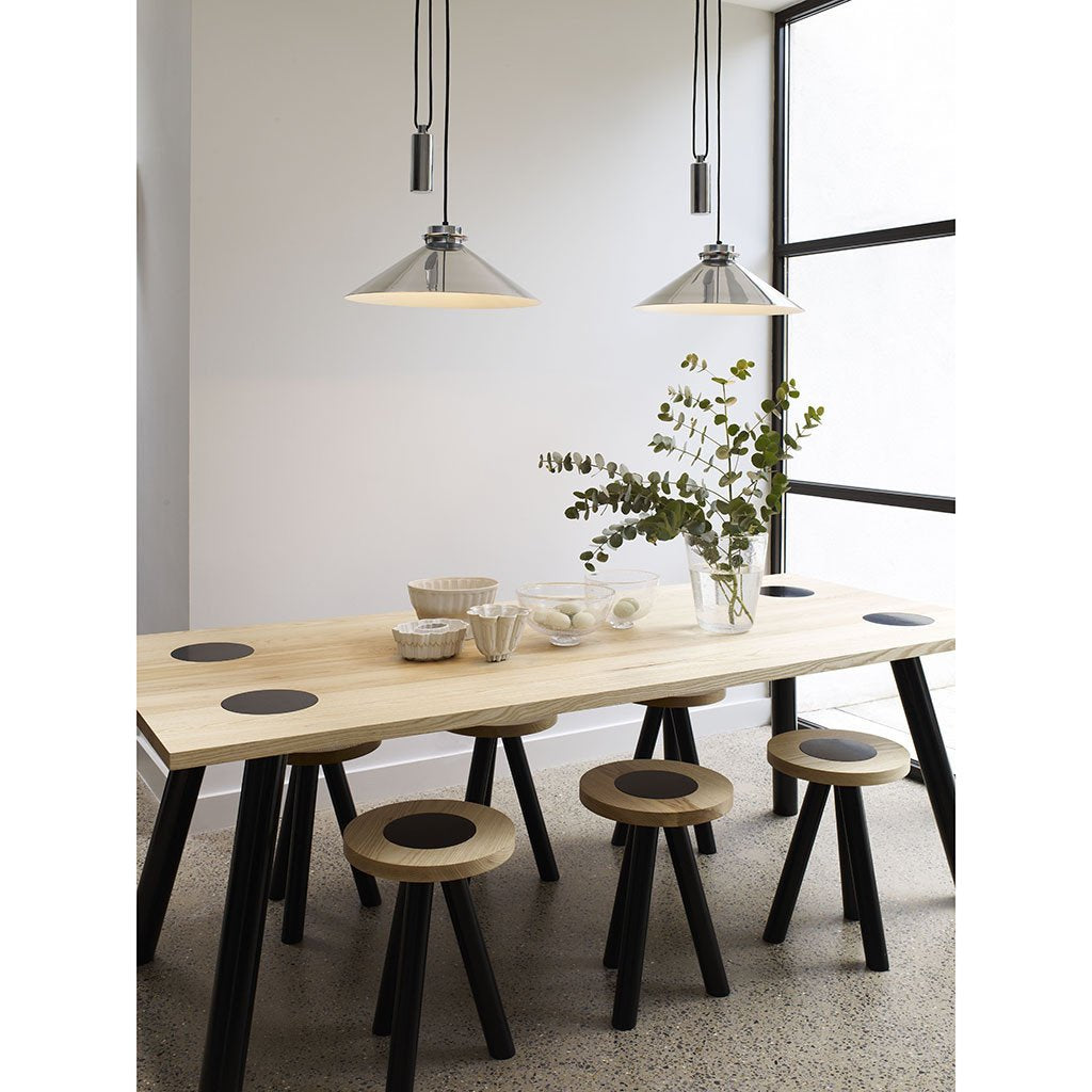 Original BTC, Codie Rise & Fall Pendant Polished Aluminum, Pendant,