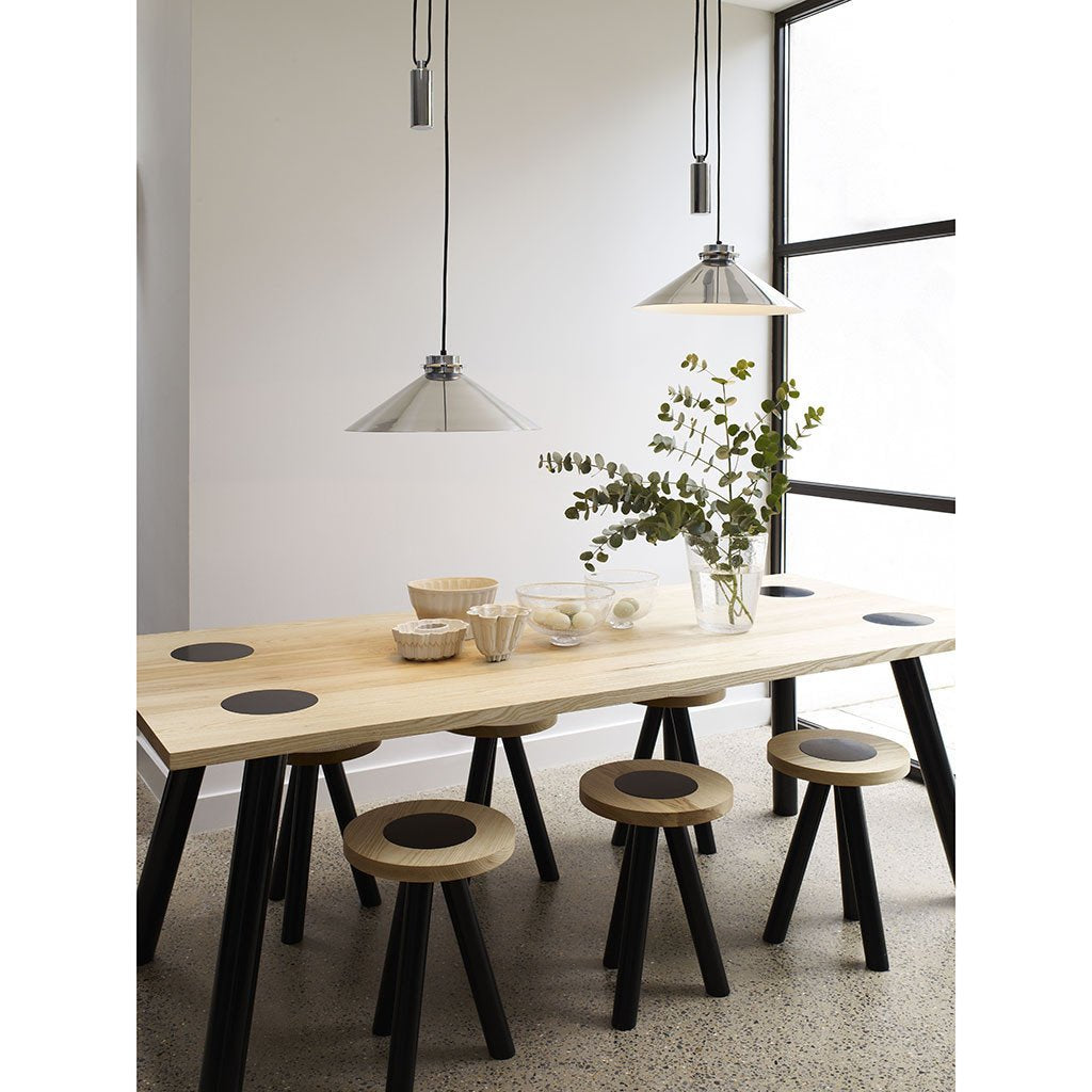Original BTC, Codie Rise & Fall Pendant Polished Aluminum, Pendant,