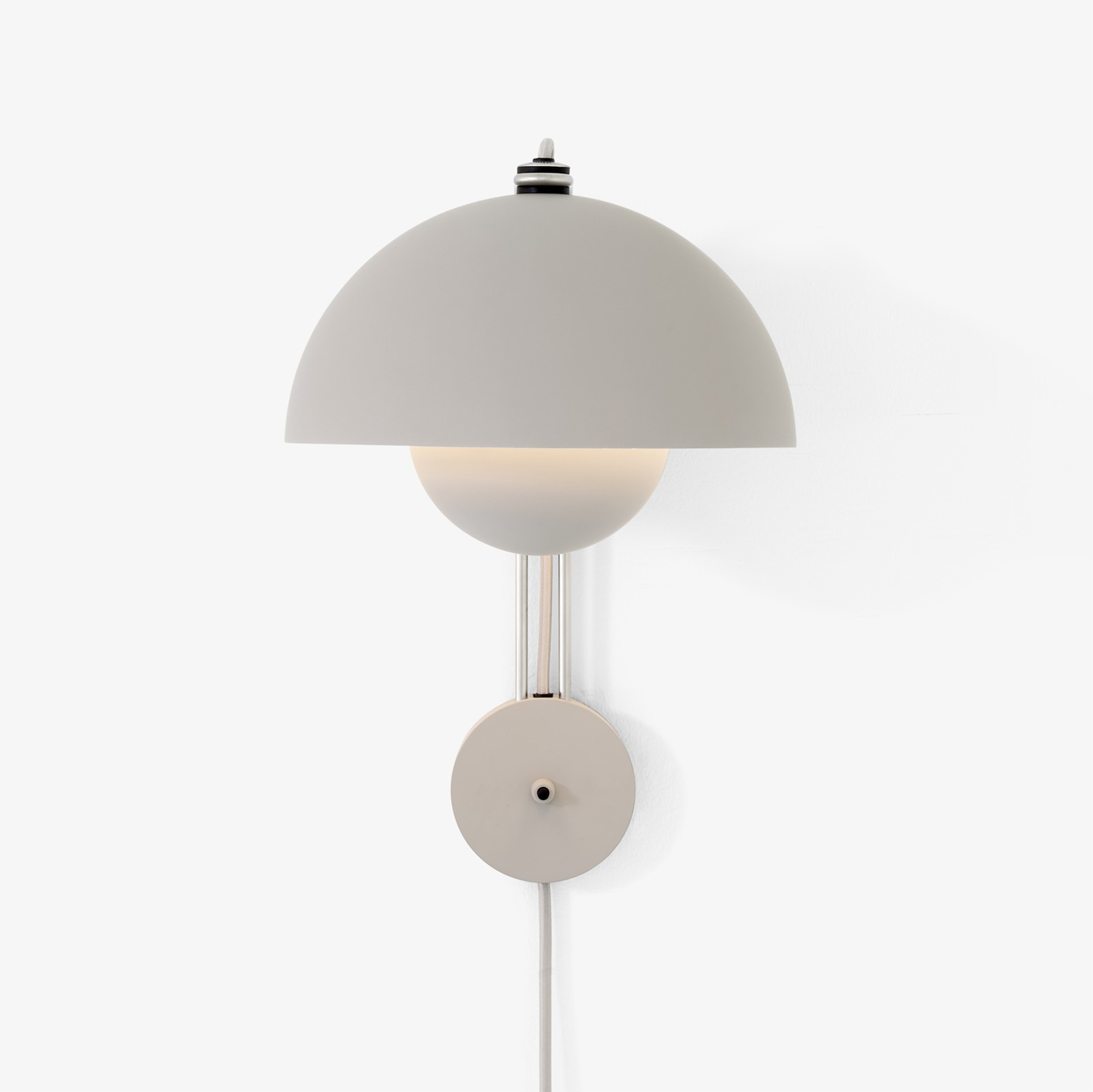 &Tradition, Flowerpot Wall Lamp VP8, Mustard, Wall / Sconce, Verner Panton, Verner Panton