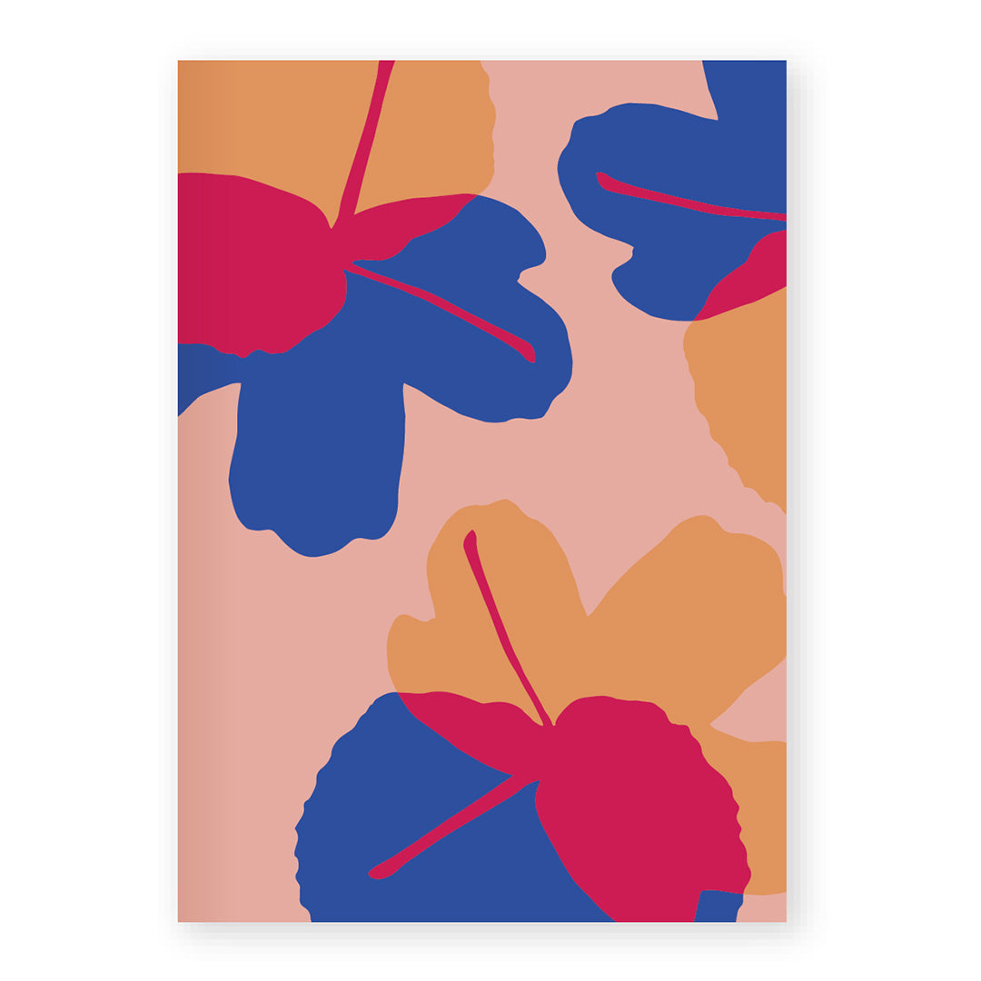 Common Modern, Forest Floor Notebook, No. 3 (red/blue/yellow/pink), Notebook,
