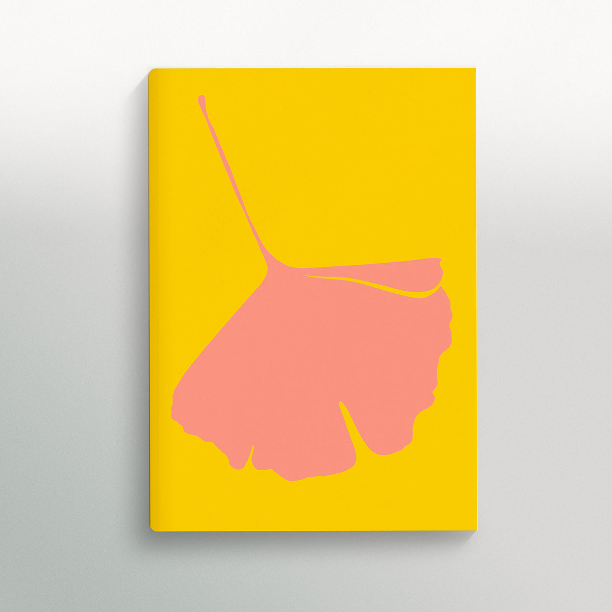 Common Modern, Ginkgo Pop Notebook, No. 5 (pink/orange), Notebook,