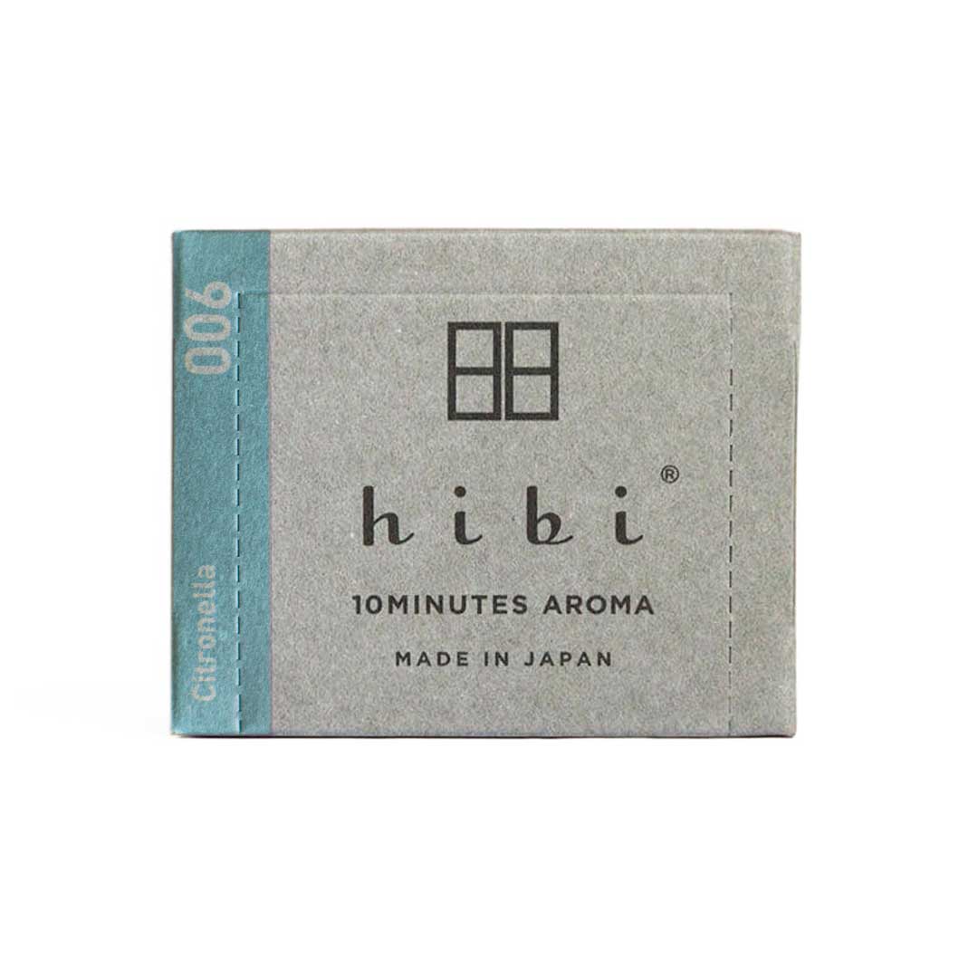 Hibi Incense Matches, a unique and convenient incense product where each matchstick ignites into a calming, aromatic incense, offering a soothing experience in a compact form.