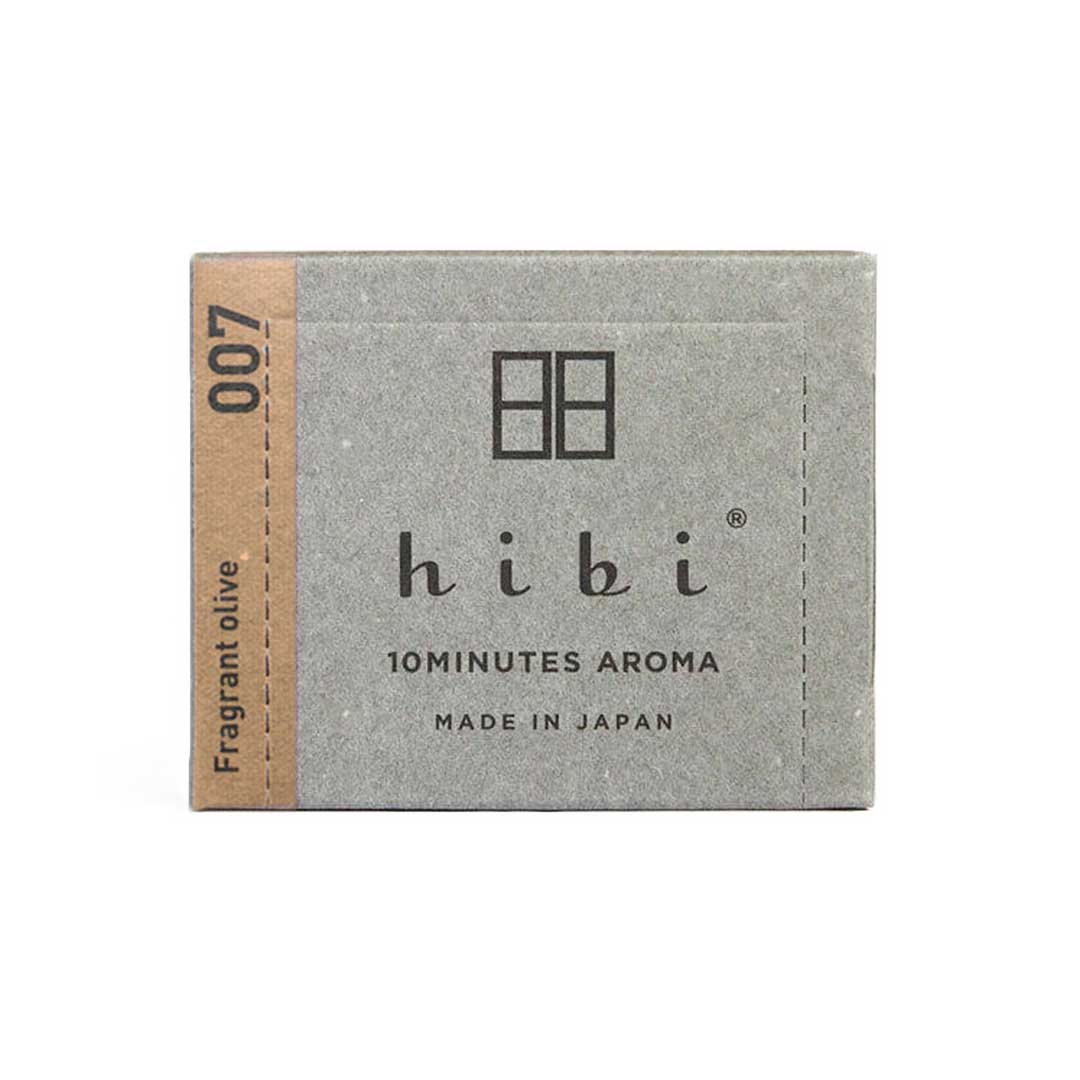Hibi Incense Matches, a unique and convenient incense product where each matchstick ignites into a calming, aromatic incense, offering a soothing experience in a compact form.