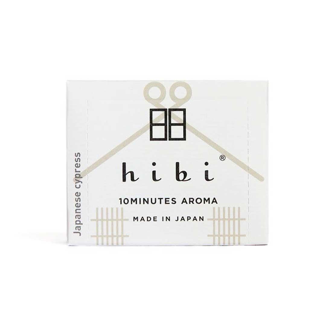Hibi Incense Matches, a unique and convenient incense product where each matchstick ignites into a calming, aromatic incense, offering a soothing experience in a compact form.