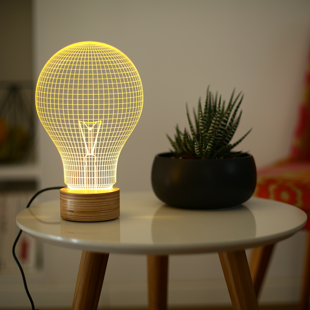 Studio Cheha, Yellow Bulb Lamp, Table / Task, Nir Josef Chehanowski,