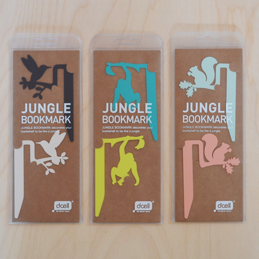 DCell, Squirrel Bookmark Set, Bookmark,