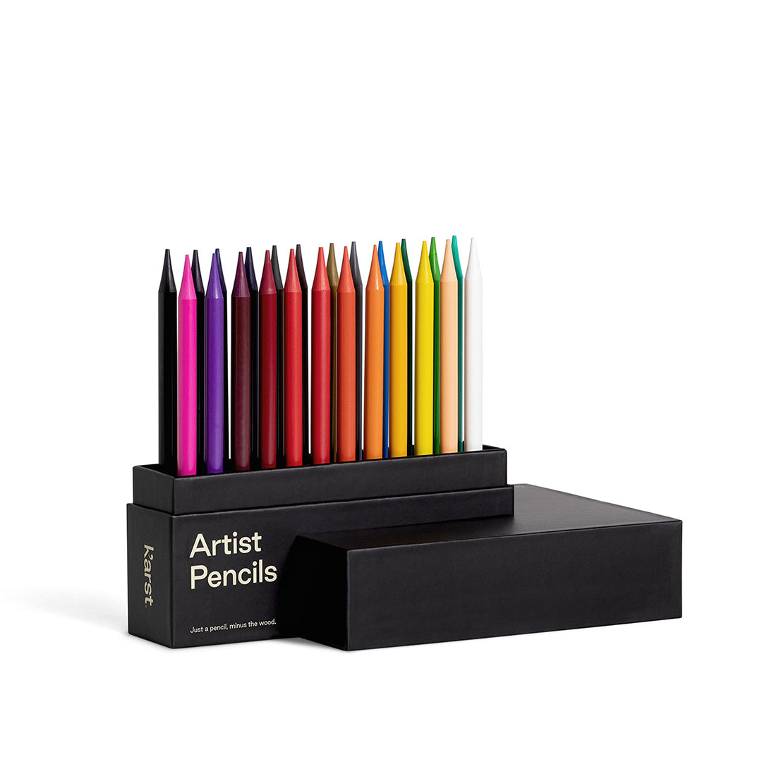 Karst, Woodless Artist Pencils Set of 24, Pens & Pencils,