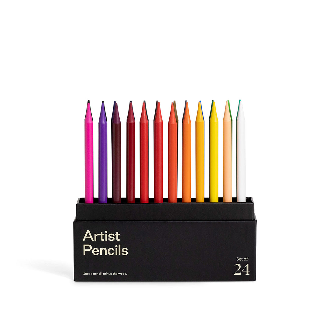 Karst, Woodless Artist Pencils Set of 24, Pens & Pencils,