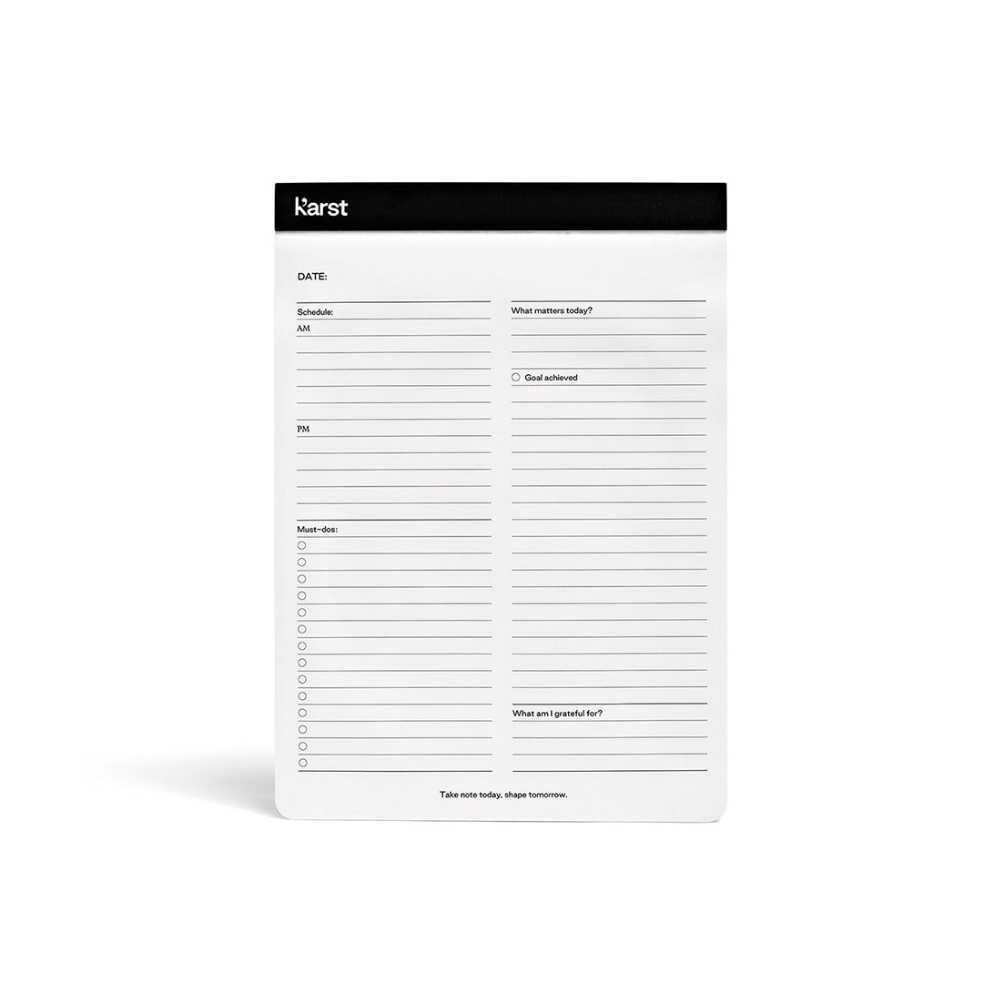 Karst, A5 Daily Action Pad, Notepad,