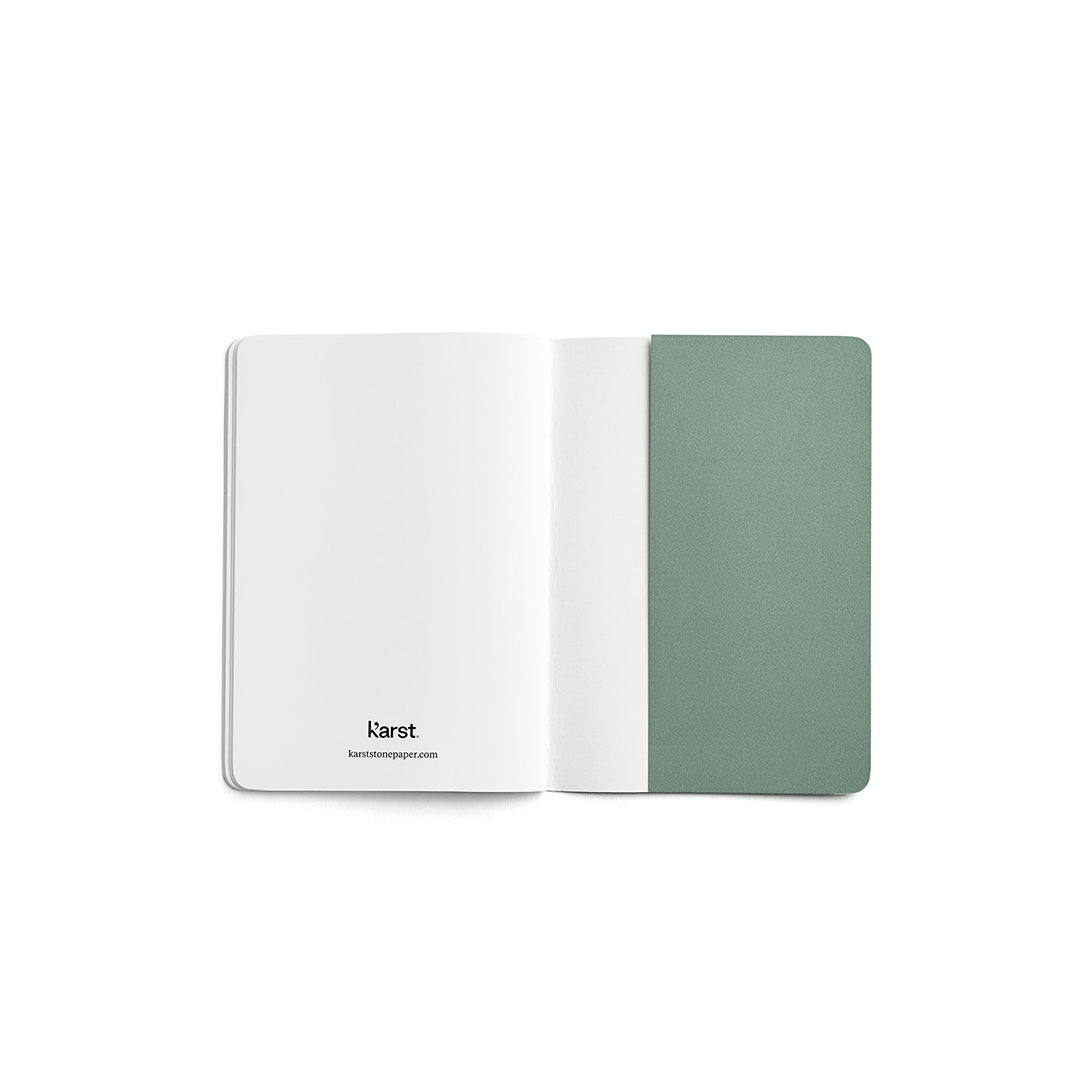 Karst, A6 Pocket Journal Blank, Forest, Notebook,