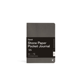 Karst, A6 Pocket Journal Blank, Pinot, Notebook,