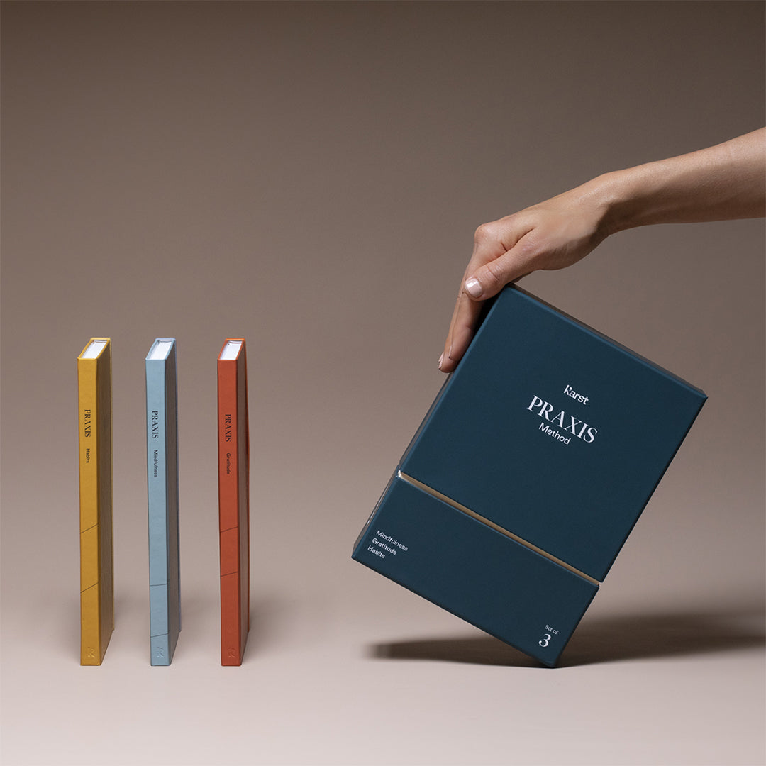 Karst, Praxis Method Set of 3 A5 Journals, Notebook,