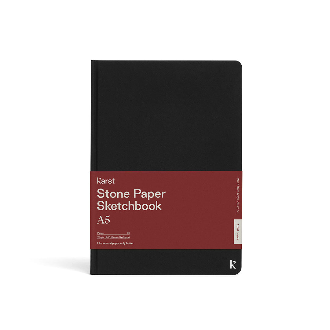 AMEICO - Official US Distributor of Karst - A5 Hardcover Sketchbook - Black
