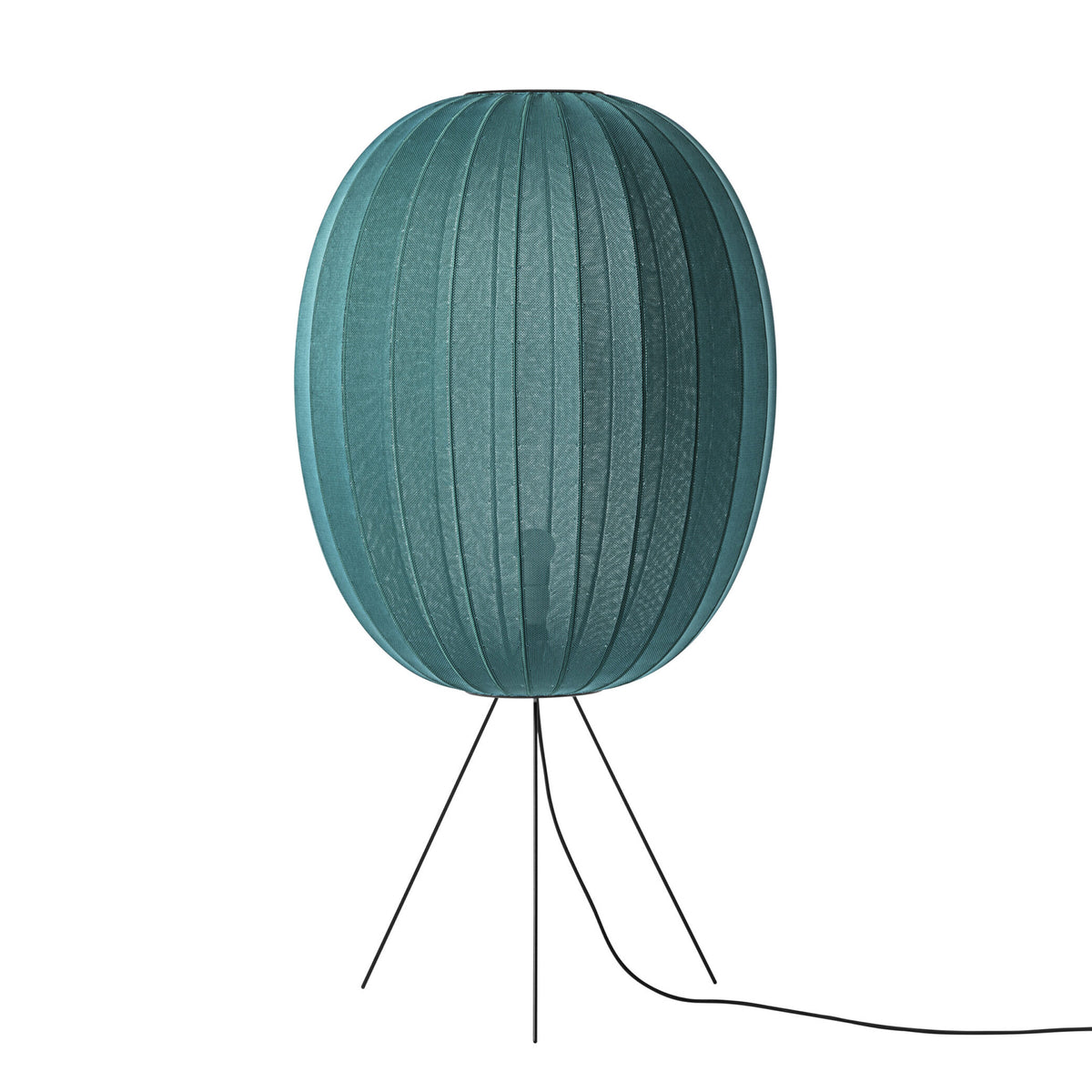 Made by Hand, Knit-Wit Medium Floor Lamp 65, Pearl White, Floor,