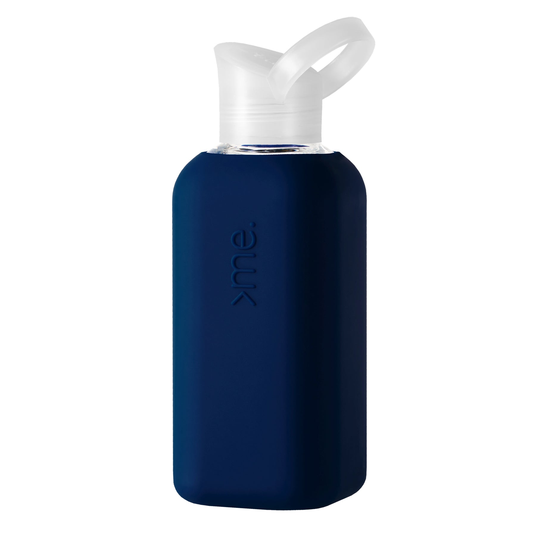 Squireme, Glass Bottle with Silicone Sleeve, Water Bottle,