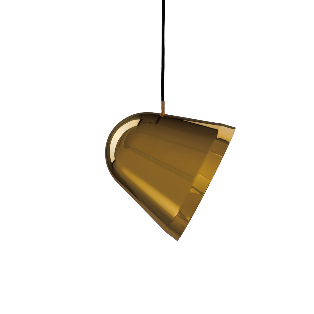 NYTA, Tilt Brass Pendant Large, Pendant,