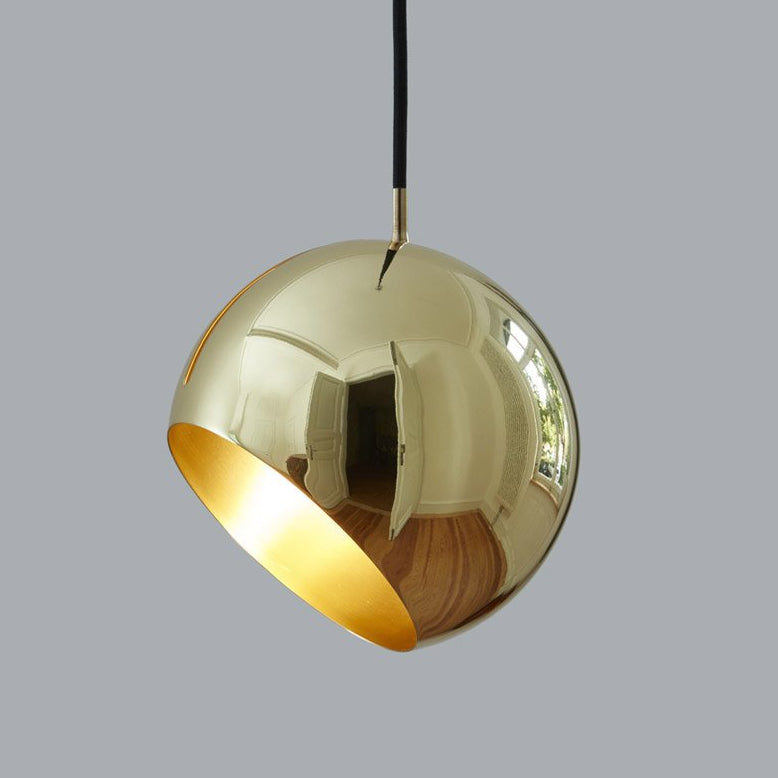 NYTA, Tilt Globe Pendant Brass, Pendant,