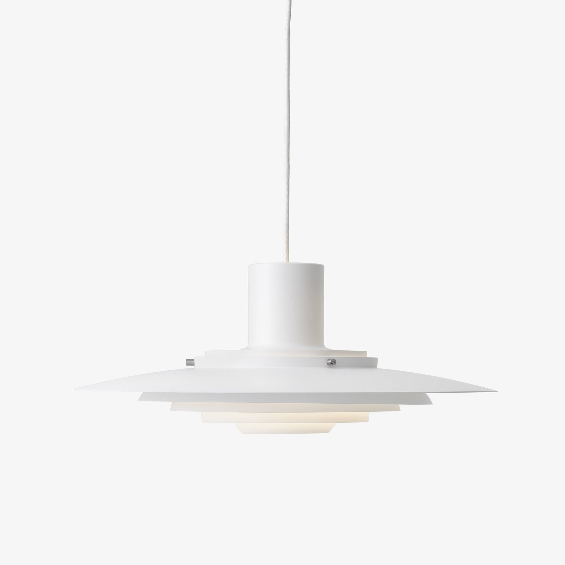 &Tradition, P376 Pendant KF1, Finish, Matte White, Pendant, Jørgen Kastholm & Preben Juhl Fabricius,