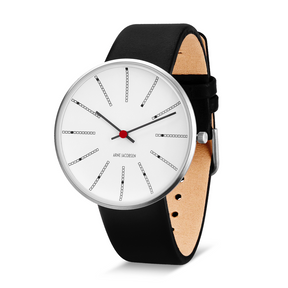 Rosendahl, Arne Jacobsen Banker's 40mm Wrist Watch, Analog Watch,