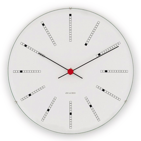Rosendahl, Arne Jacobsen Banker's Wall Clock, Size, 11.4 in dia., Wall Clock,