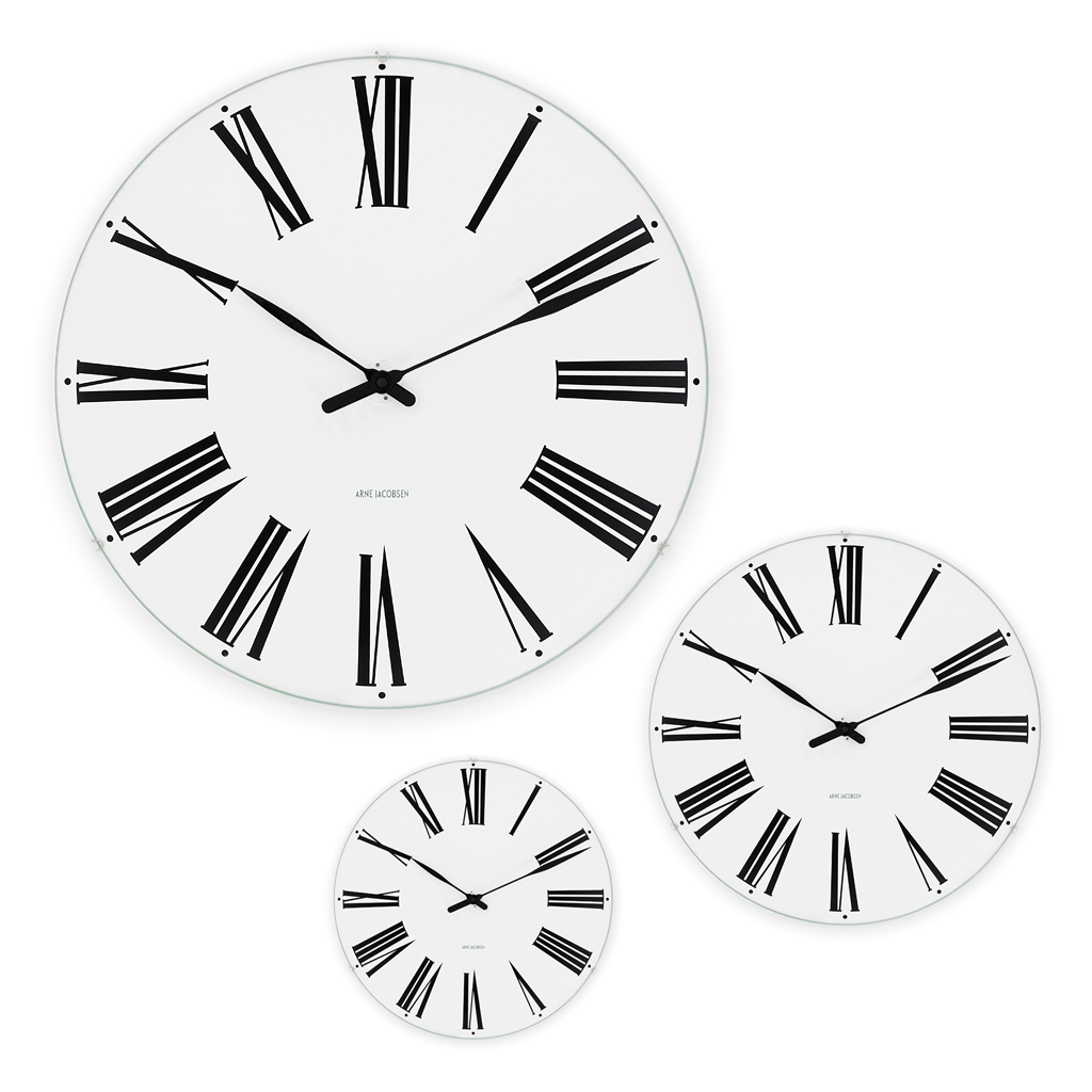 AMEICO Official US Distributor of Arne Jacobsen Roman Wall Clock