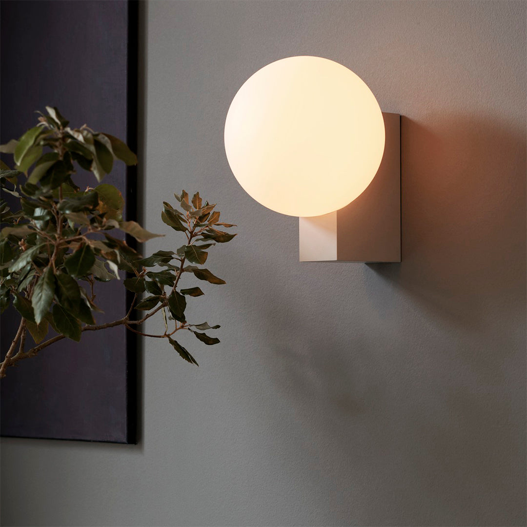 &Tradition, Journey Wall Lamp SHY2, Silk Grey, Wall / Sconce,