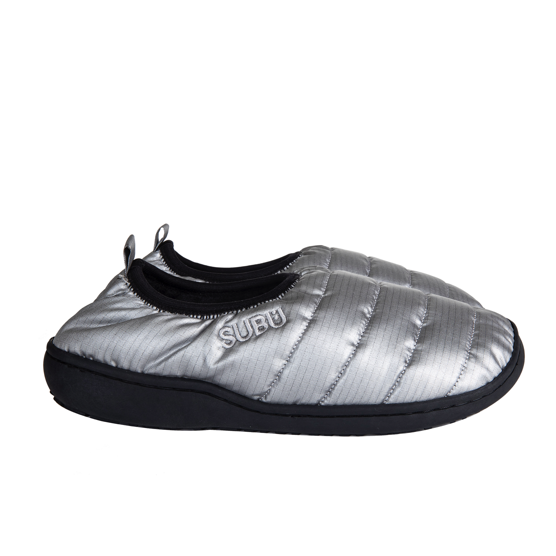 SUBU, Packable Slippers Foil Silver, Slippers,