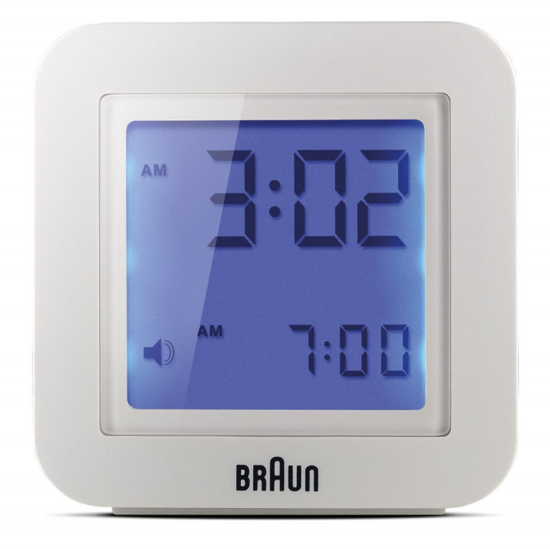 Braun, Digital Alarm Clock BN-C018, Alarm Clock,