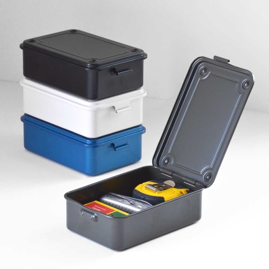Toyo, Steel Stackable Storage Box T-150, Blue, Toolbox,
