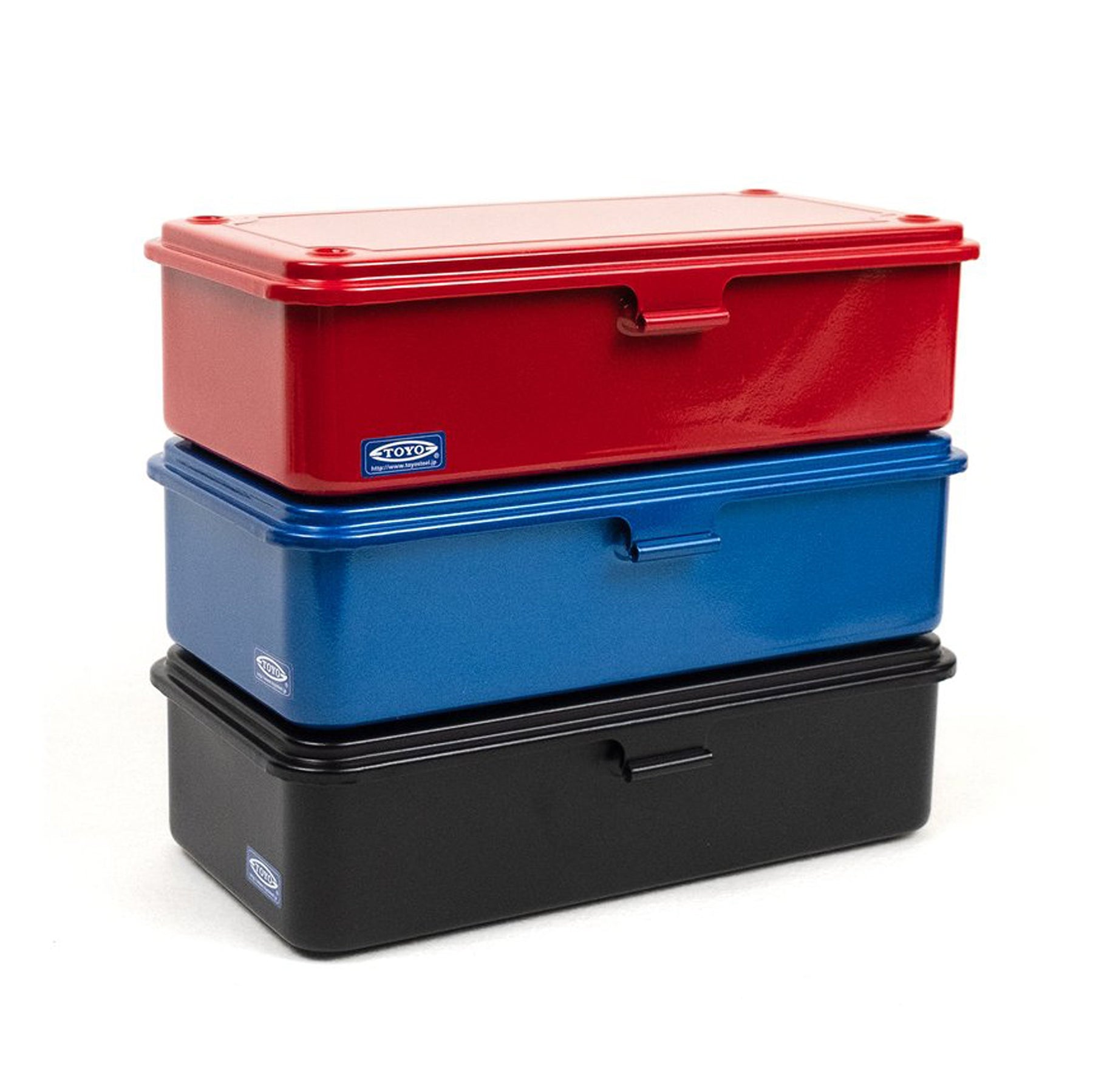 Toyo, Steel Stackable Storage Box T-190, Silver, Toolbox,