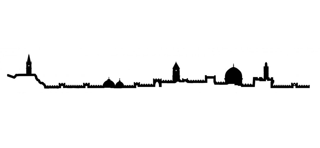The Line, 19.5" City Skyline Silhouette, London, Decorative,