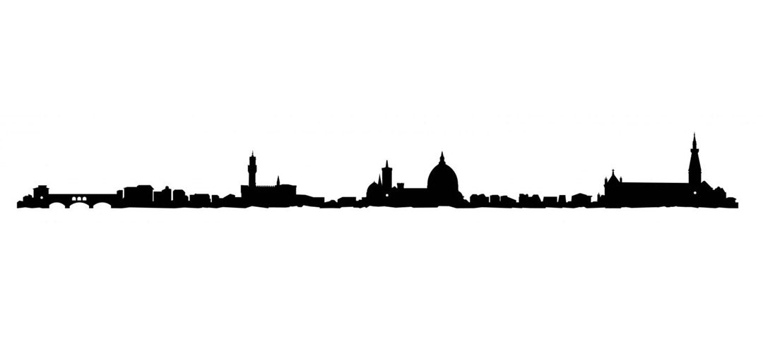 The Line, 19.5" City Skyline Silhouette, Istanbul, Decorative,