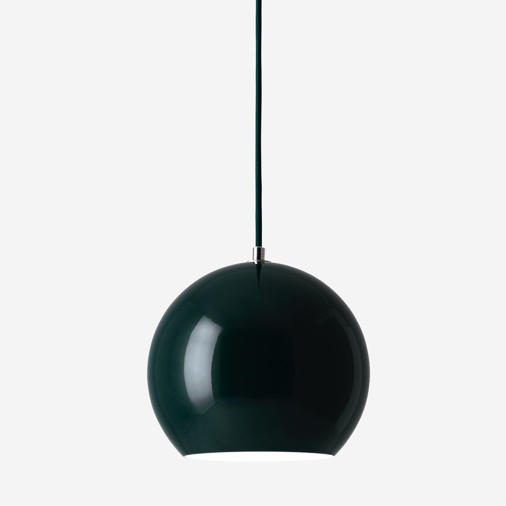 &Tradition, Topan Pendant VP6, Matte Black, Pendant,  Verner Panton