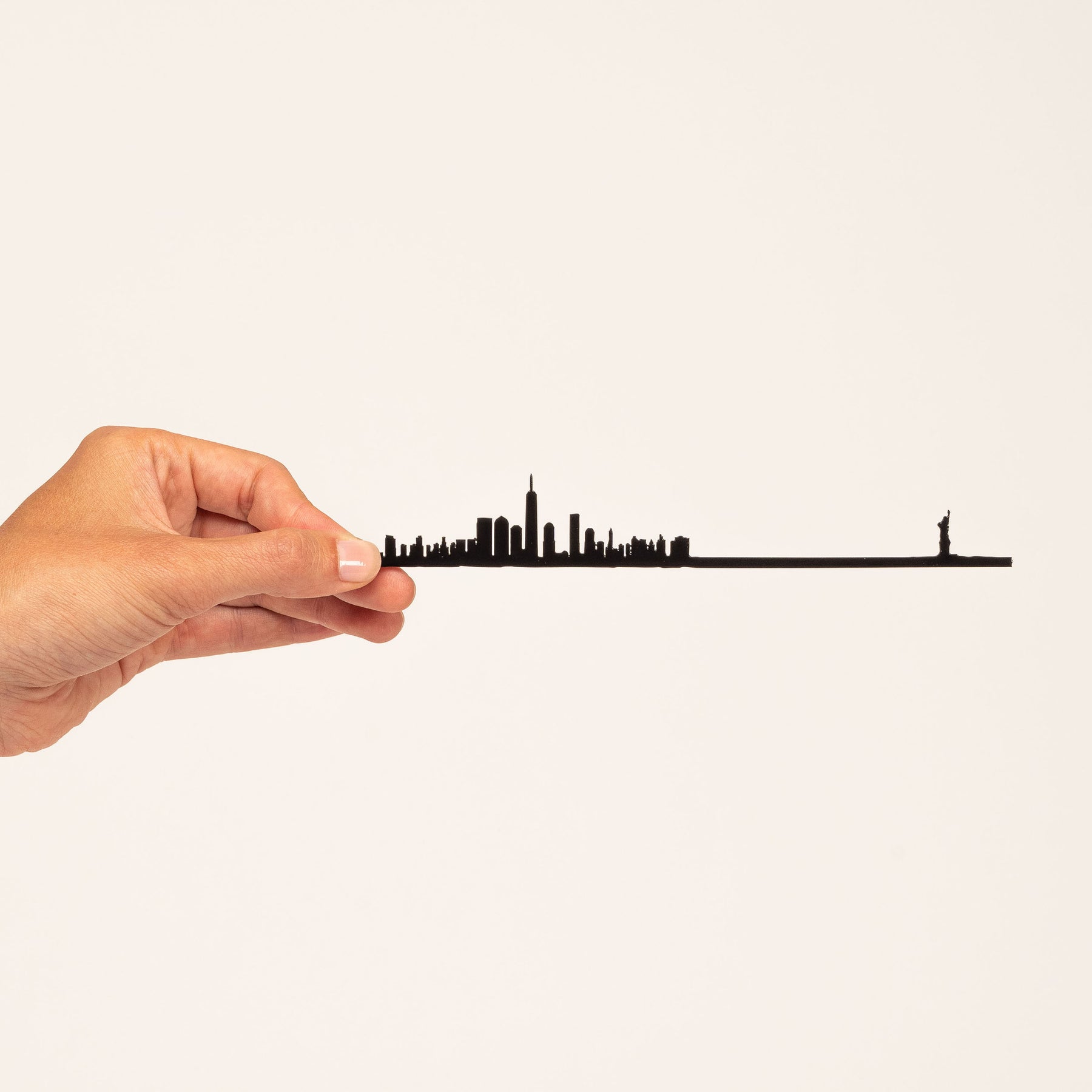 The Line, 7.5" City Skyline Silhouette Mini, Chicago, Decorative,