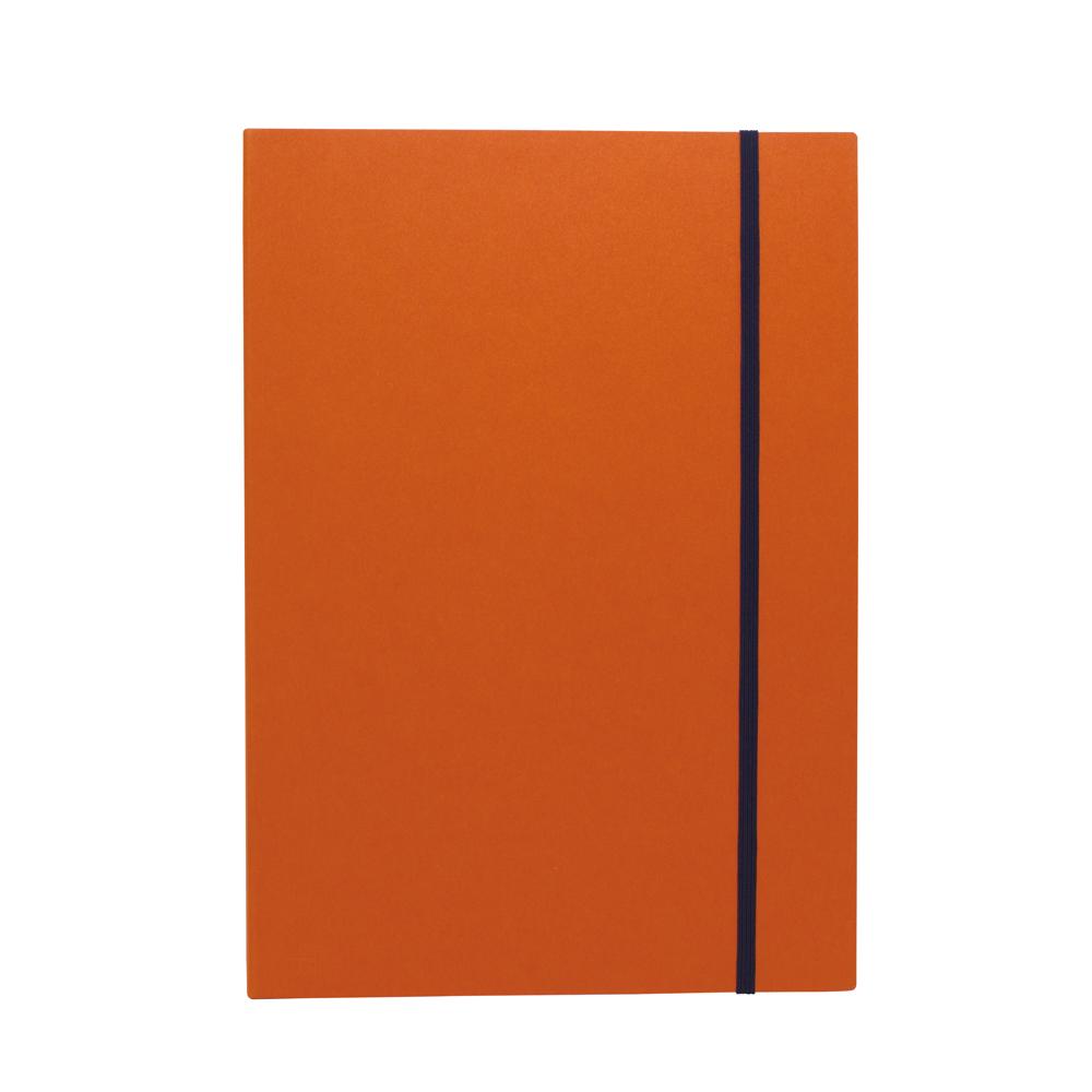 Yamazakura, Accordion Notebook A4, Vermilion Grid front / Blank back, Notebook,