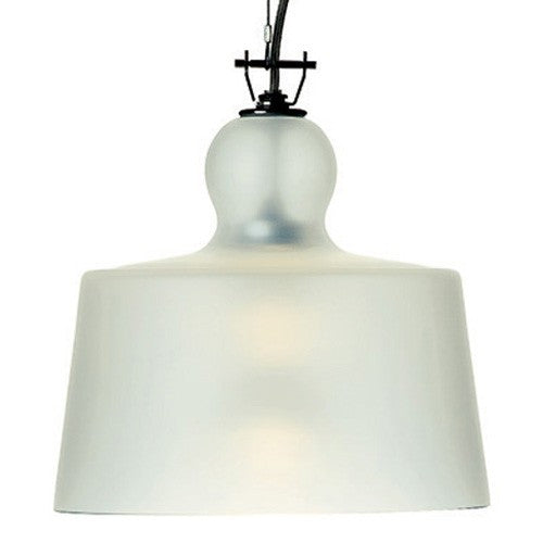 Produzione Privata, Acquatinta Pendant, Sanded Glass, Pendant,